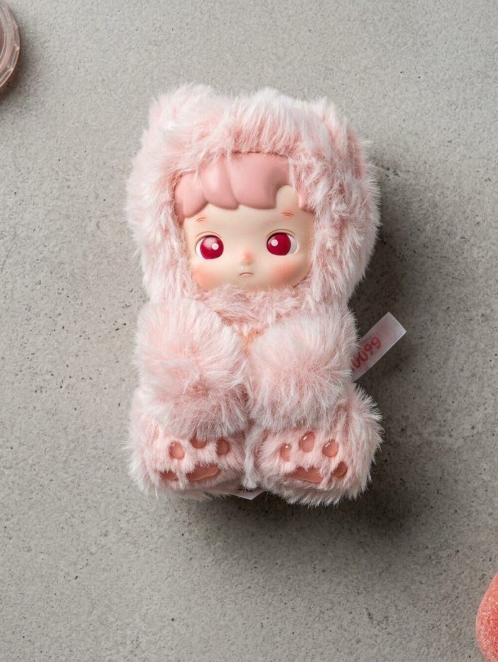 POP MART Hacipupu Gummy Bear Plush Peach Flavor Confirmed Blind Box With Bag